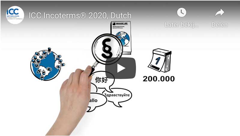 ICC Incoterms® 2020 video, Dutch
